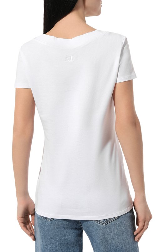 фото Хлопковая футболка escada sport