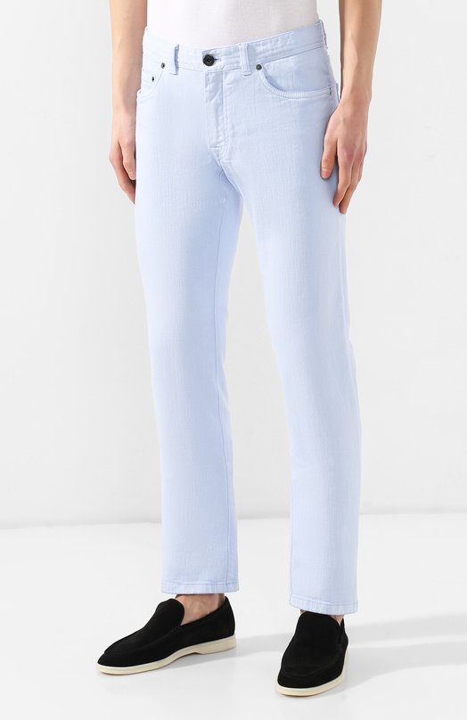 фото Джинсы прямого кроя brioni