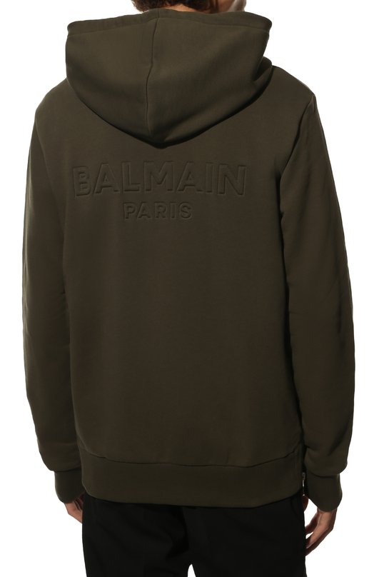фото Хлопковая толстовка balmain