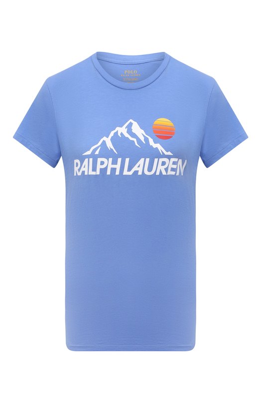 фото Хлопковая футболка polo ralph lauren