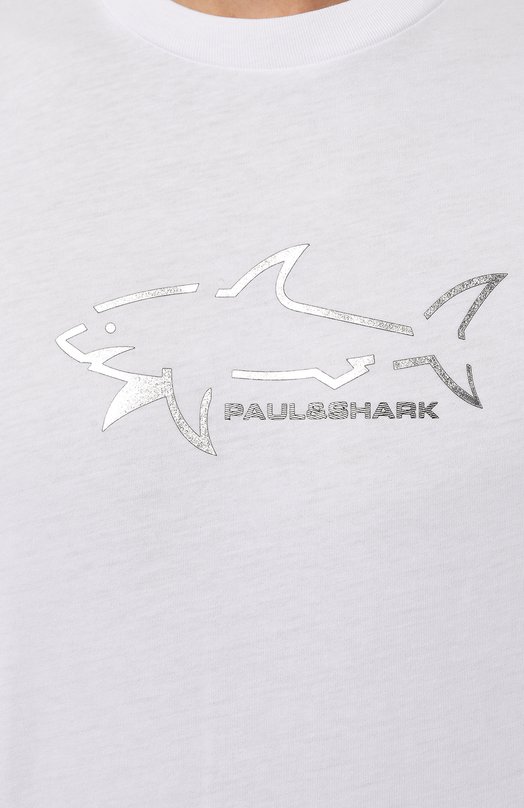 фото Хлопковая футболка paul&shark