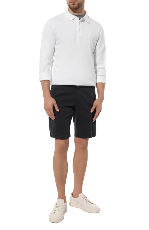 фото Хлопковое поло boss