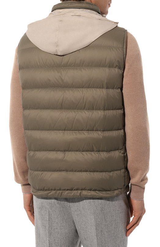 фото Пуховый жилет brunello cucinelli
