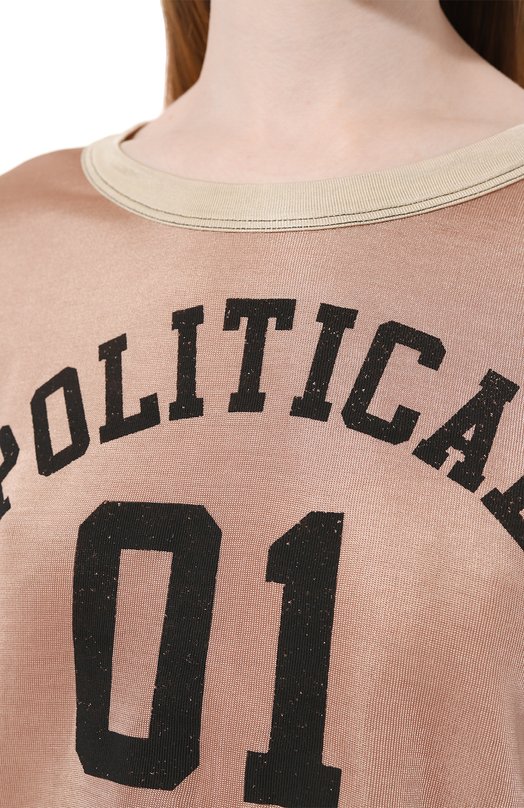 фото Футболка из вискозы saint laurent