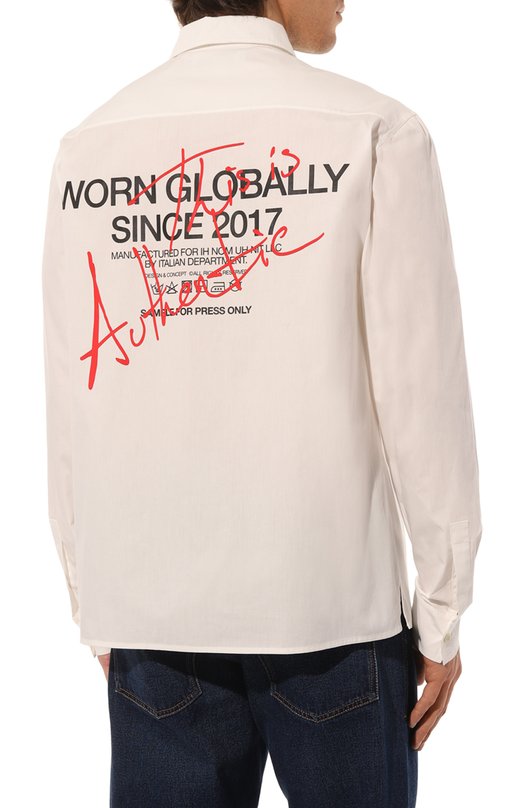 фото Хлопковая рубашка ih nom uh nit