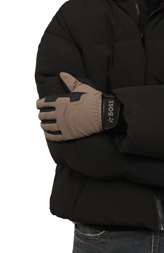 фото Комбинированные перчатки boss