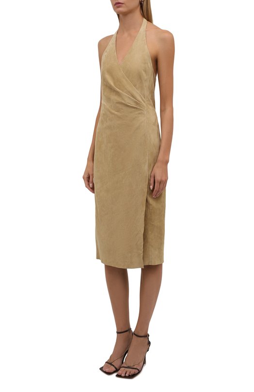 фото Замшевое платье ralph lauren