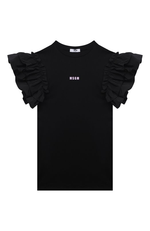 Хлопковое платье MSGM kids