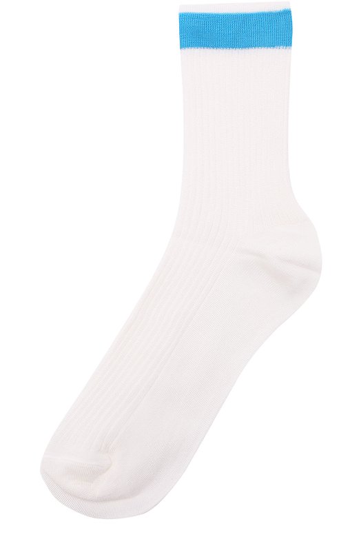 фото Шелковые носки с контрастной отделкой valentino
