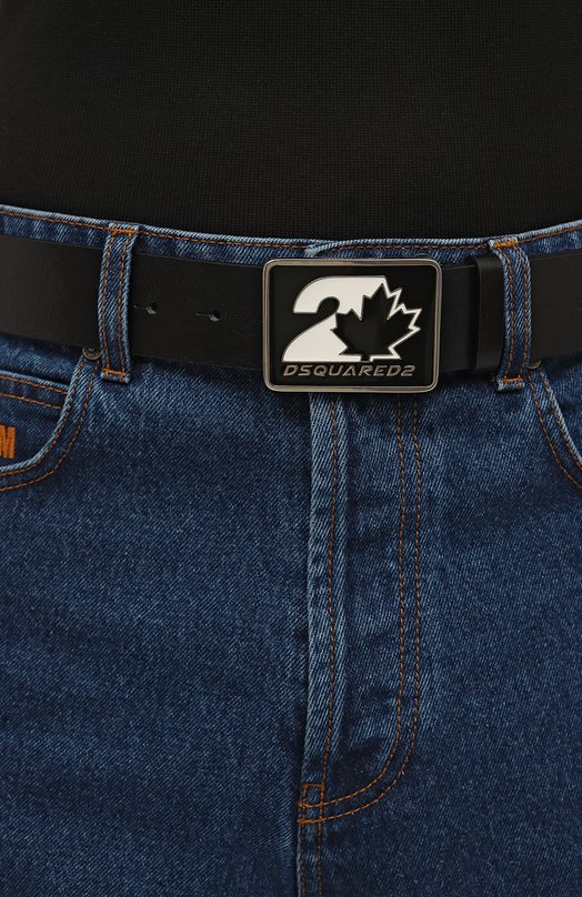 фото Кожаный ремень dsquared2