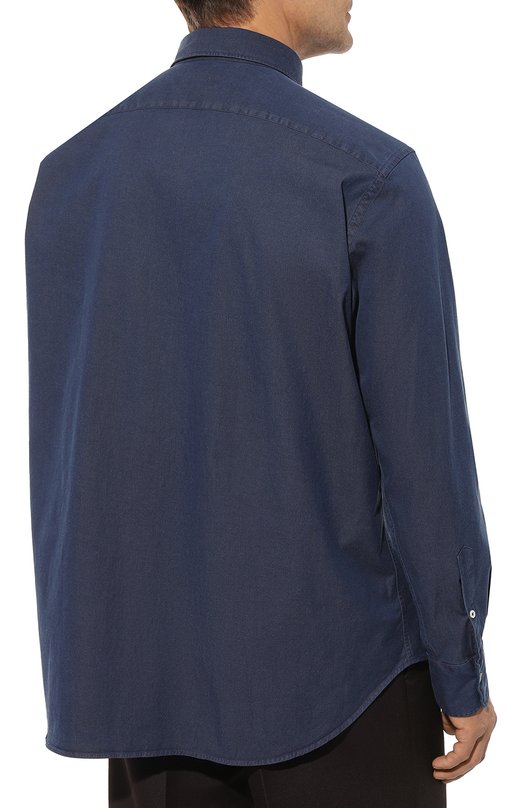 фото Хлопковая рубашка canali