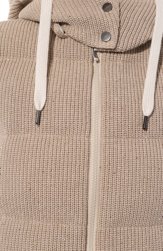 фото Пуховый жилет brunello cucinelli