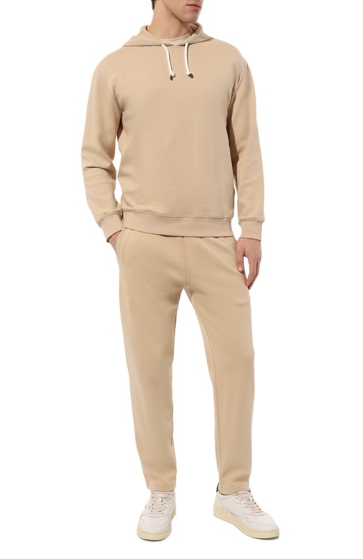 фото Хлопковое худи brunello cucinelli