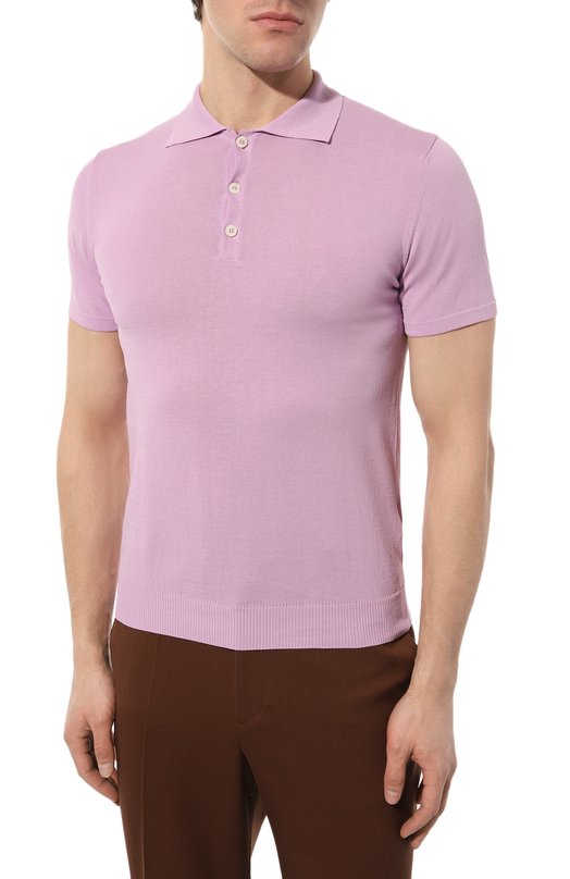 фото Хлопковое поло daniele fiesoli