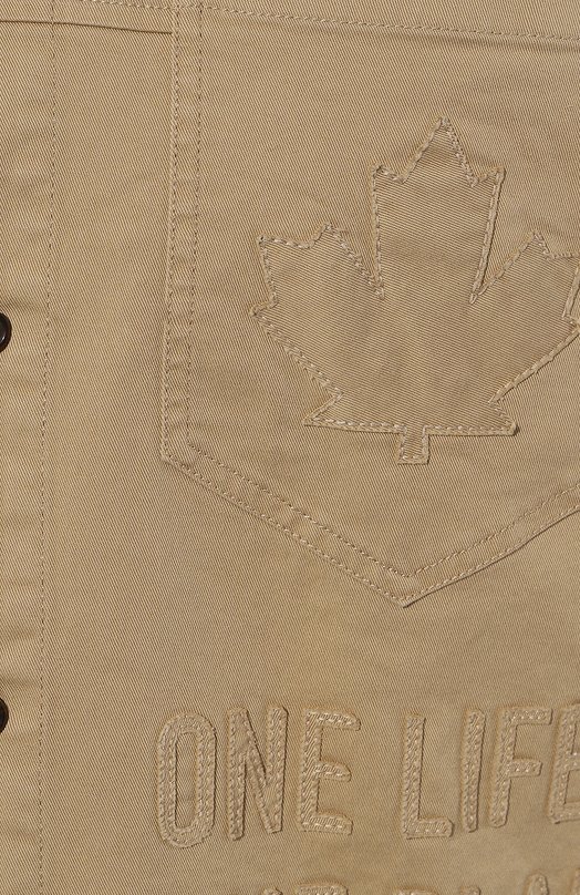 фото Хлопковая рубашка dsquared2