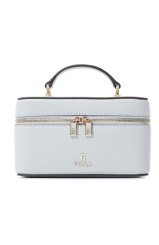 фото Кожаная косметичка camelia mini furla