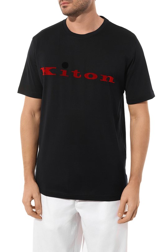 фото Хлопковая футболка kiton