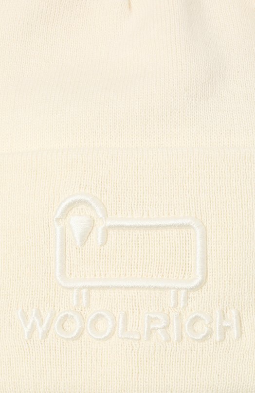 фото Шапка из хлопка и шерсти woolrich