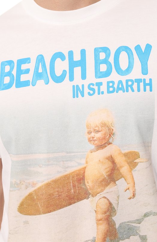 фото Хлопковая футболка mc2 saint barth