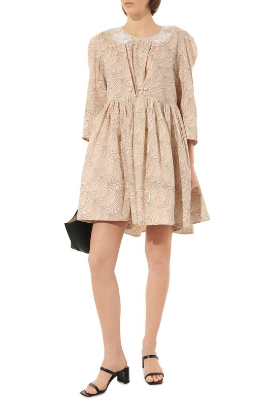 фото Хлопковое платье nackiye