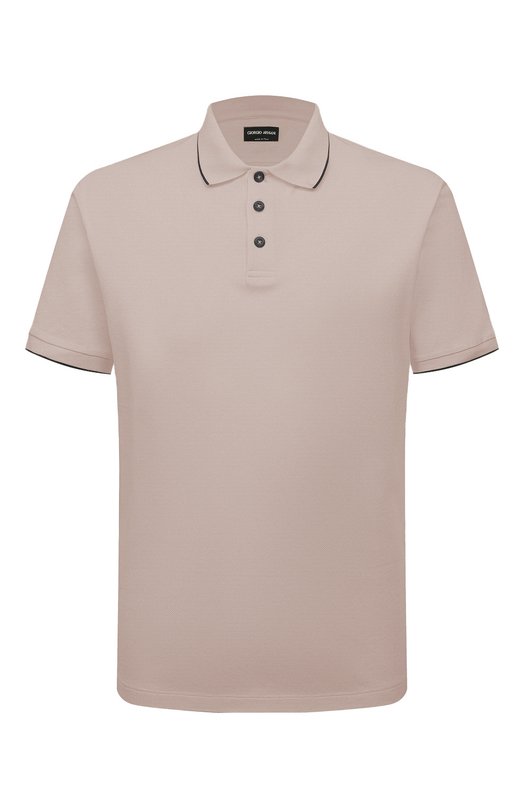 фото Хлопковое поло giorgio armani