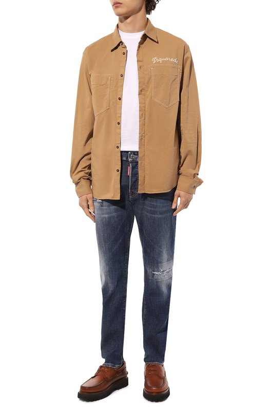 фото Хлопковая рубашка dsquared2