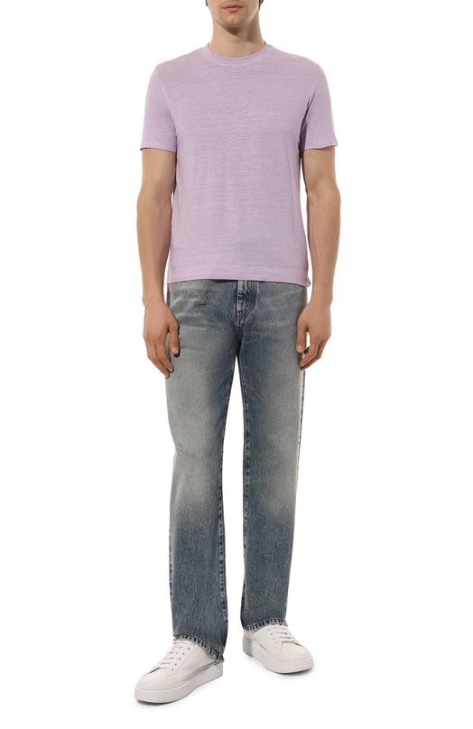 фото Льняная футболка fedeli