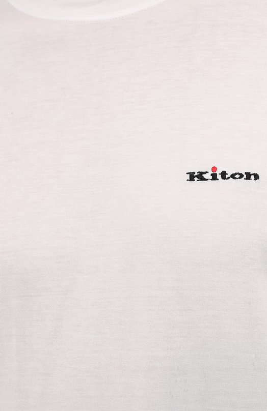 фото Хлопковая футболка kiton