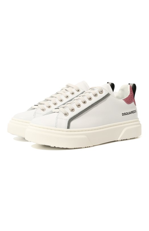 Кожаные кеды Dsquared2