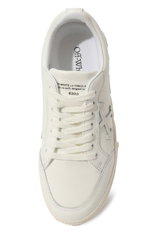 фото Кожаные кеды vulcanized off-white