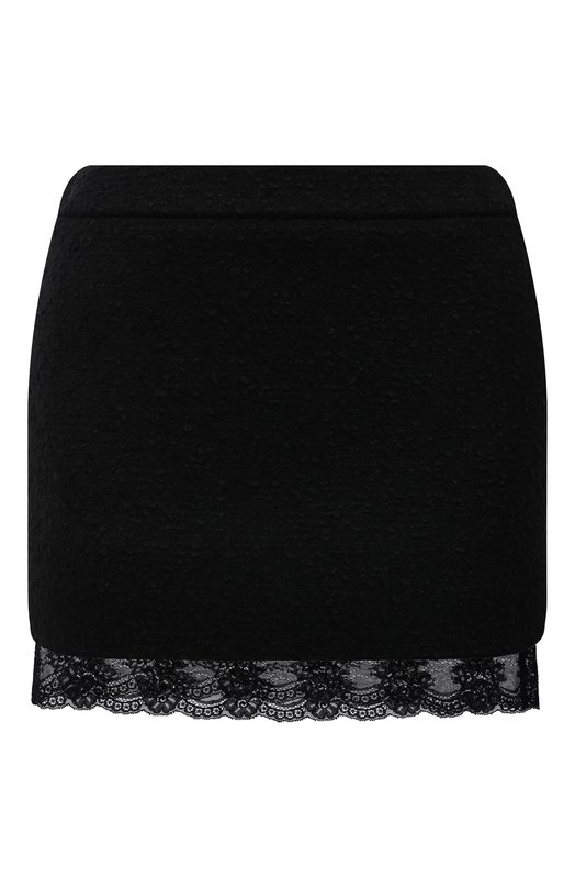фото Шерстяная юбка saint laurent