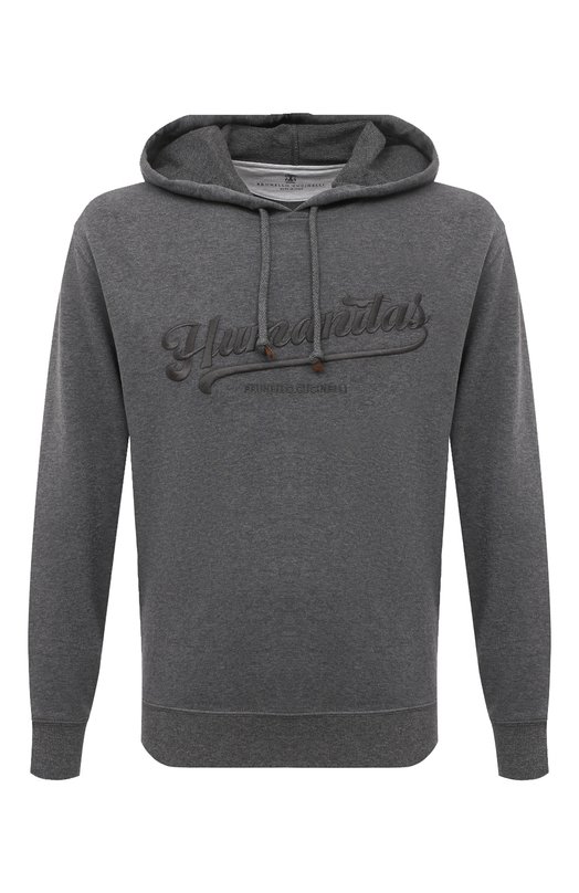 фото Хлопковое худи brunello cucinelli