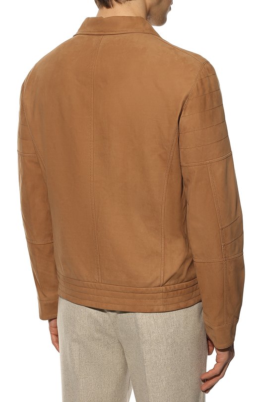 фото Кожаная куртка brunello cucinelli