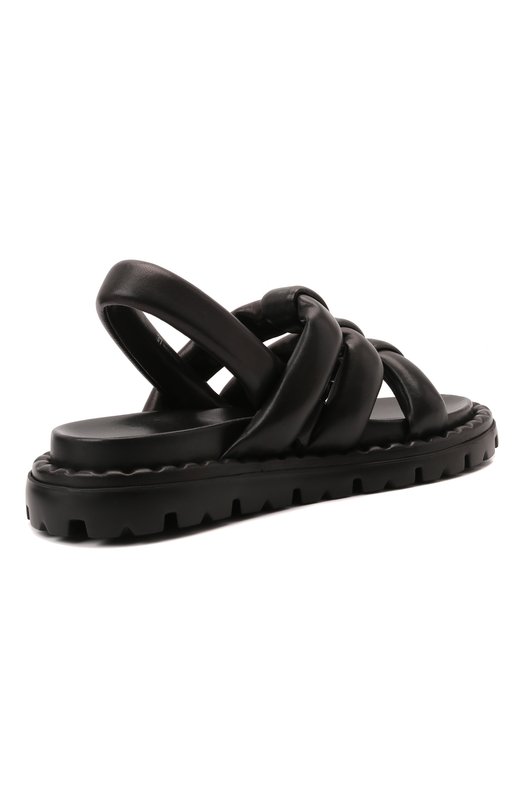 фото Кожаные сандалии prada