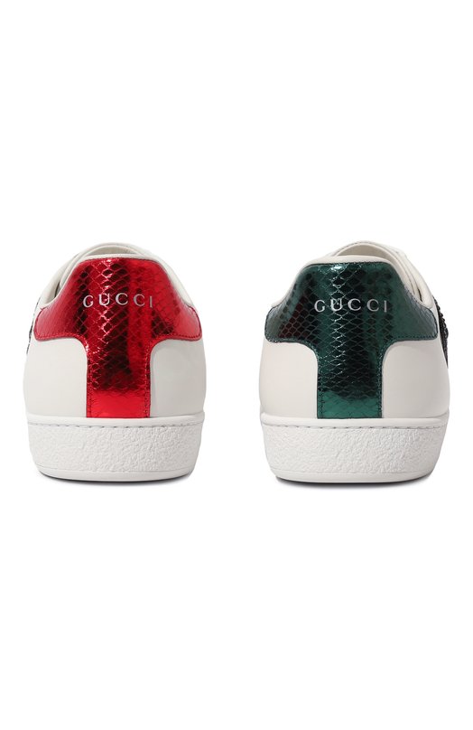 фото Кожаные кеды new ace gucci