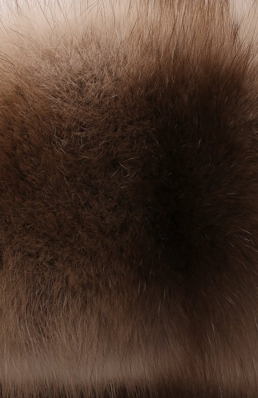 фото Шапка-ушанка из меха норки и соболя kussenkovv