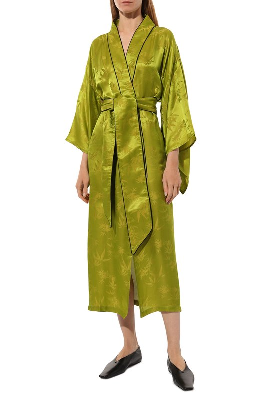 фото Платье-кимоно из вискозы и шелка kleed loungewear