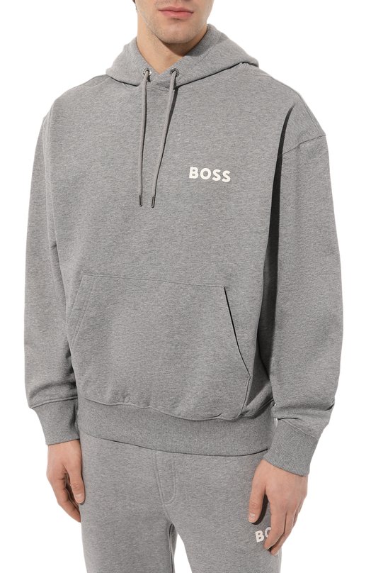 фото Хлопковое худи boss