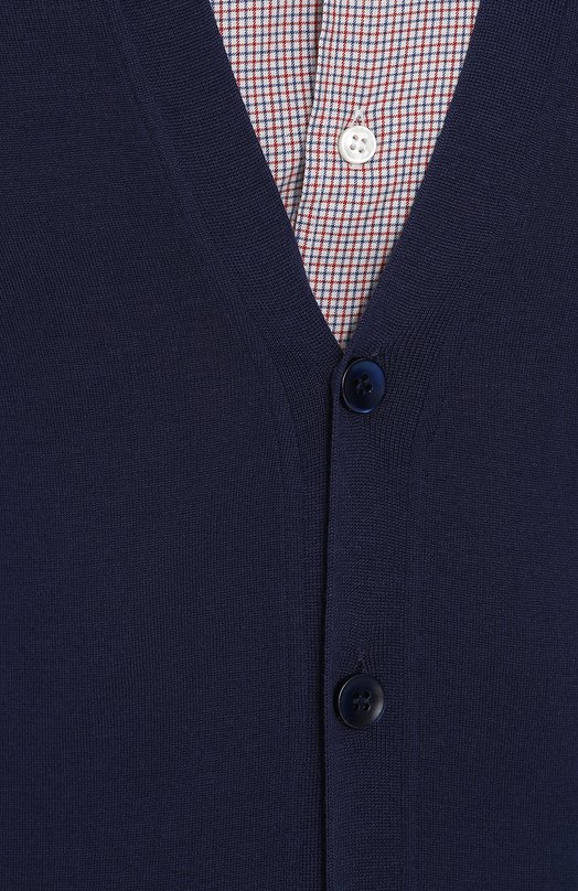 фото Шерстяной жилет на пуговицах loro piana