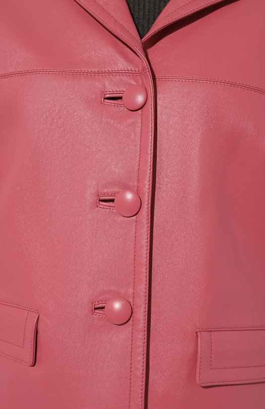 фото Кожаная куртка prada