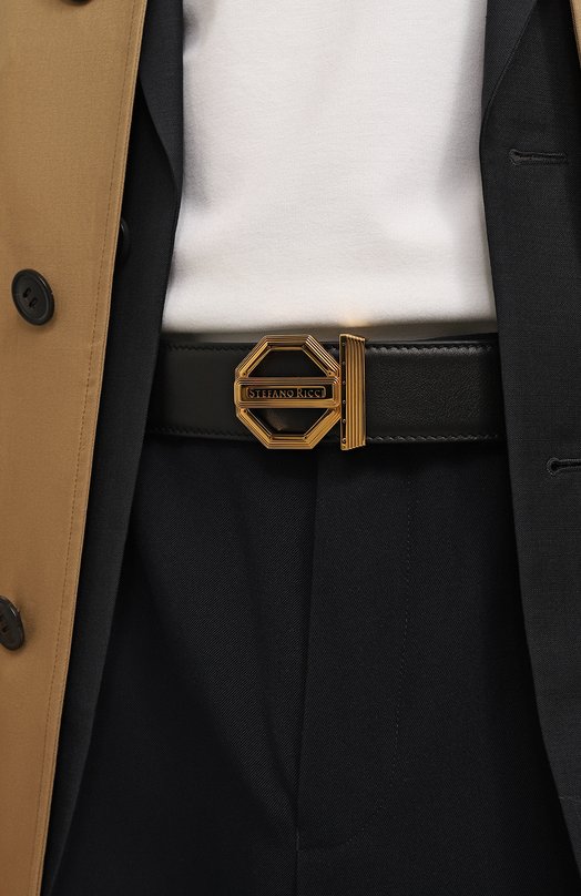 фото Кожаный ремень stefano ricci