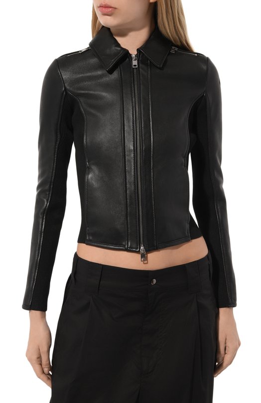 фото Кожаная куртка diesel