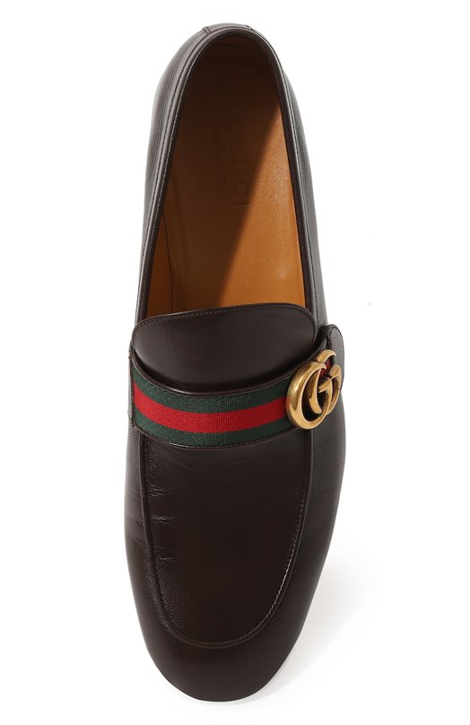 фото Кожаные лоферы gucci