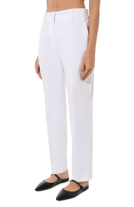 фото Хлопковые брюки prada