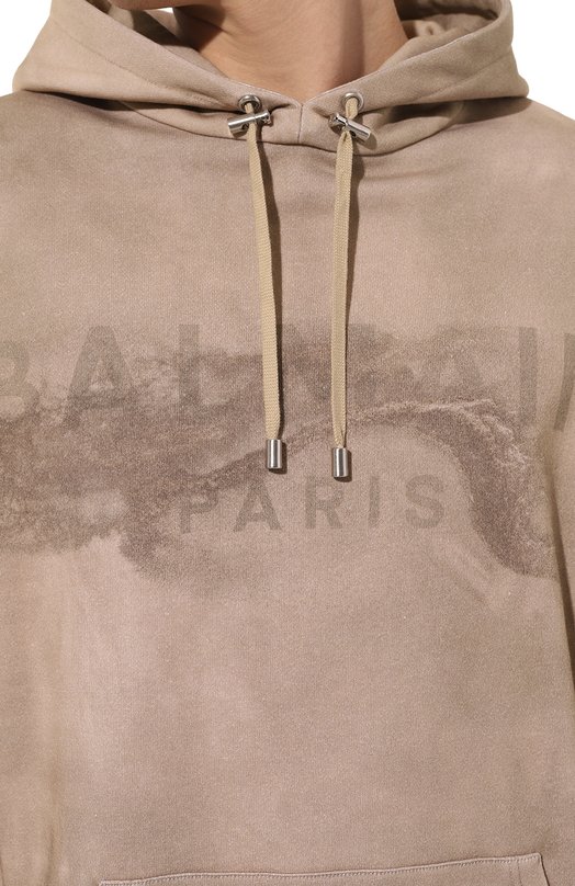 фото Хлопковое худи balmain