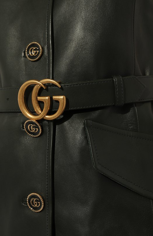 фото Кожаный жилет gucci