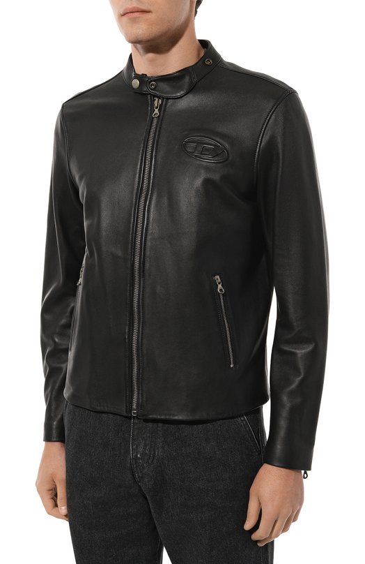 фото Кожаная куртка diesel