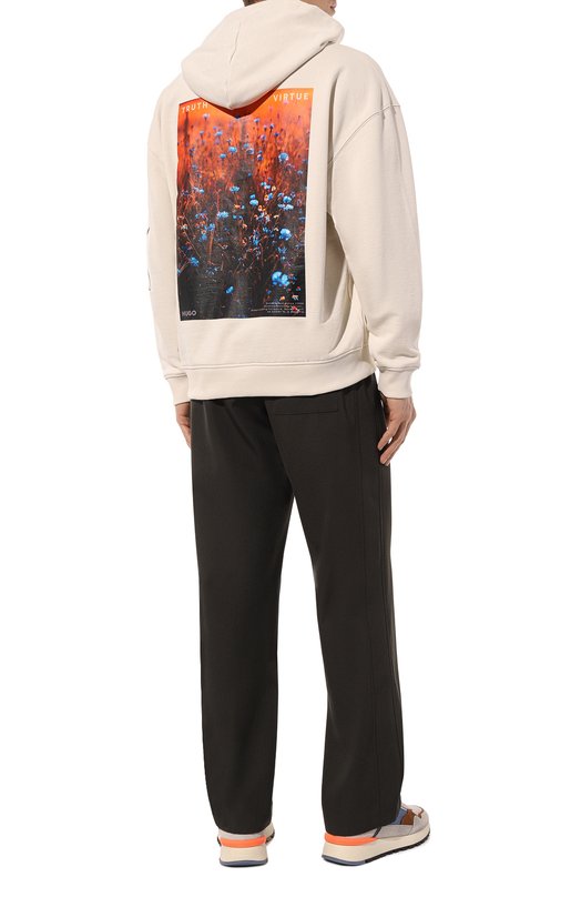 фото Хлопковое худи hugo