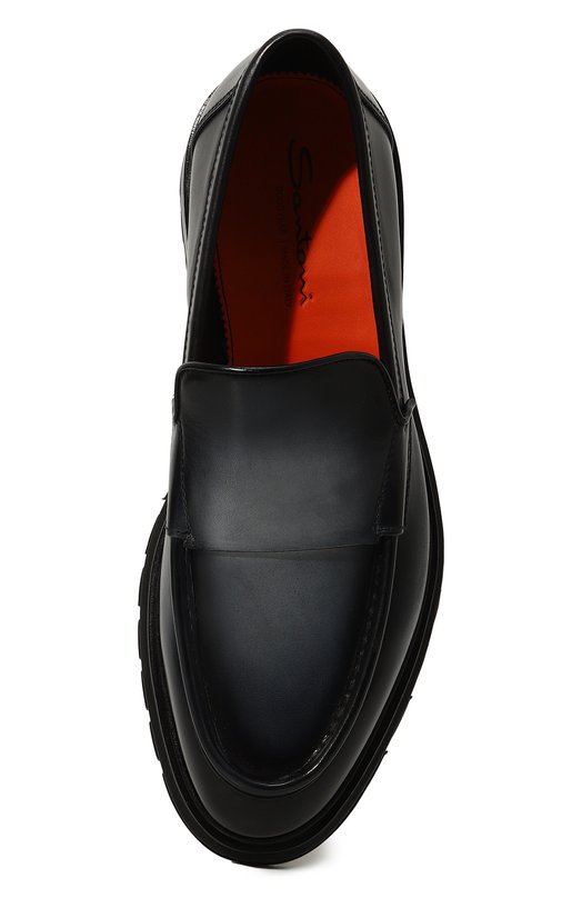 фото Кожаные лоферы santoni