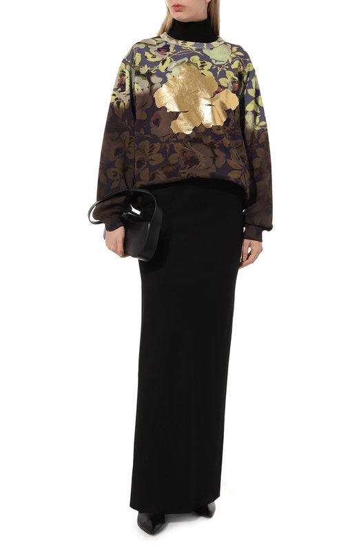 фото Хлопковый свитшот dries van noten